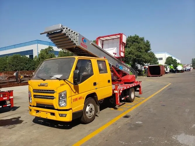 九寨沟附近云梯车出租 砂石搬运